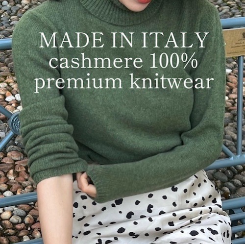 Cashmere 100% Knitwear (MADE IN ITALY)